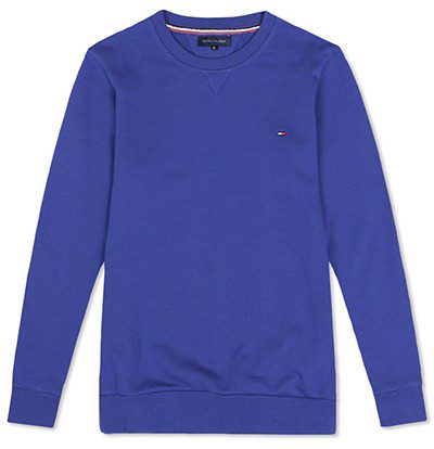 טומי הילפיגר-TOMMY SWETER LIKE HOODIES MEN'S - Blue