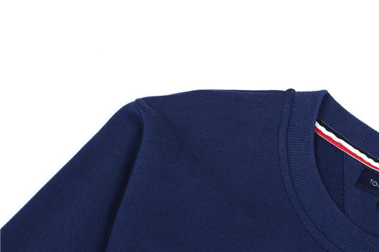 טומי הילפיגר-TOMMY SWETER LIKE HOODIES MEN'S - Nave Blue – תמונה 8