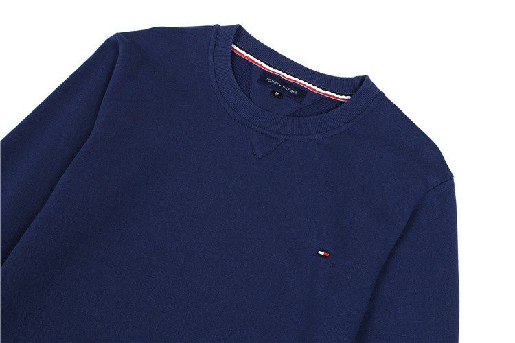 טומי הילפיגר-TOMMY SWETER LIKE HOODIES MEN'S - Nave Blue – תמונה 3