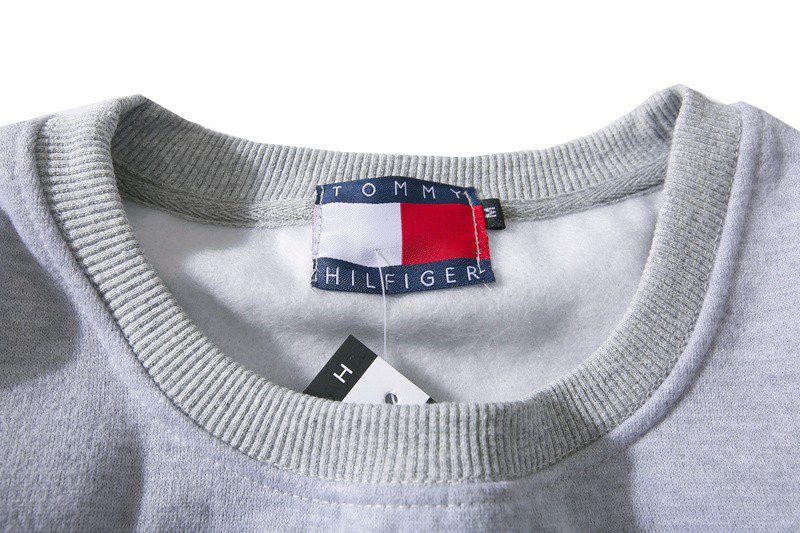 טומי הילפיגר-TOMMY SWETER MEN AND HOODIES MEN AND WOMEN - Gray – תמונה 3