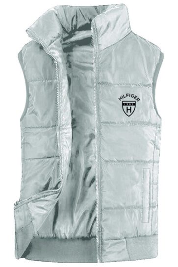 טומי הילפיגר-TOMMY VEST MEN - Silver