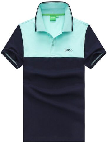 בוס-HUGO BOSS POLO TSHIRT MEN'S - Monte Carlo & Black