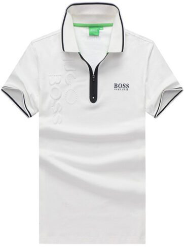 בוס-HUGO BOSS POLO TSHIRT MEN'S - White