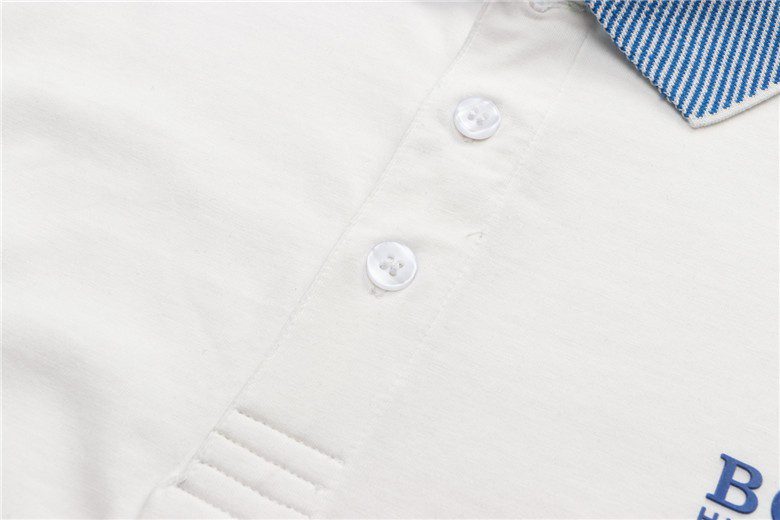 בוס-HUGO BOSS POLO TSHIRT MEN'S - White – תמונה 7