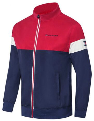 טומי הילפיגר-TOMMY JACKET - BLUE RED & WHITE