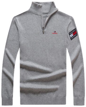 טומי הילפיגר-TOMMY SWETER MEN'S- Grey Suit