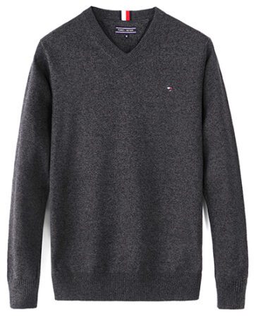 טומי הילפיגר-TOMMY SWETER MEN'S- Powder