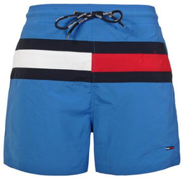 טומי הילפיגר-TOMMY SWIM MEN'S - Blue Black White & Red