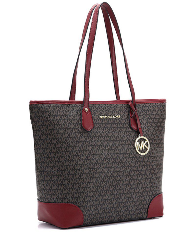 מייקל קורס-Michael Kors bag - Emperor & Red Oxide – תמונה 2