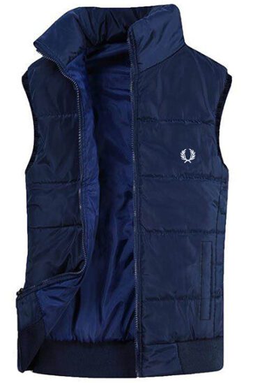 פרד פרי-FRED PERRY VEST MEN - NAVY BLUE