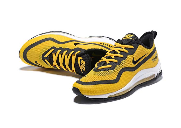 נעלי נייק-Nike Air Max 97 - Black & Yellow – תמונה 4