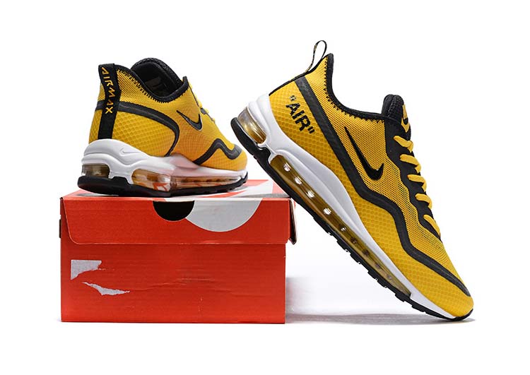 נעלי נייק-Nike Air Max 97 - Black & Yellow – תמונה 5