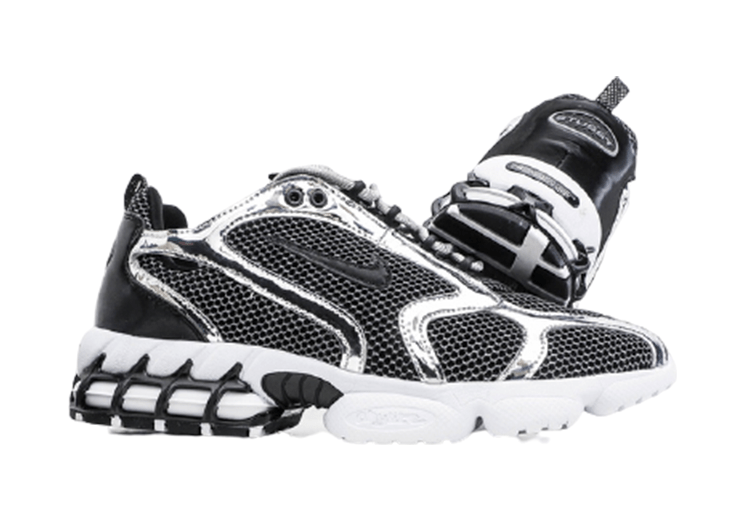 נעליי נייק-Nike x Stussy Air zoom- Black – תמונה 5
