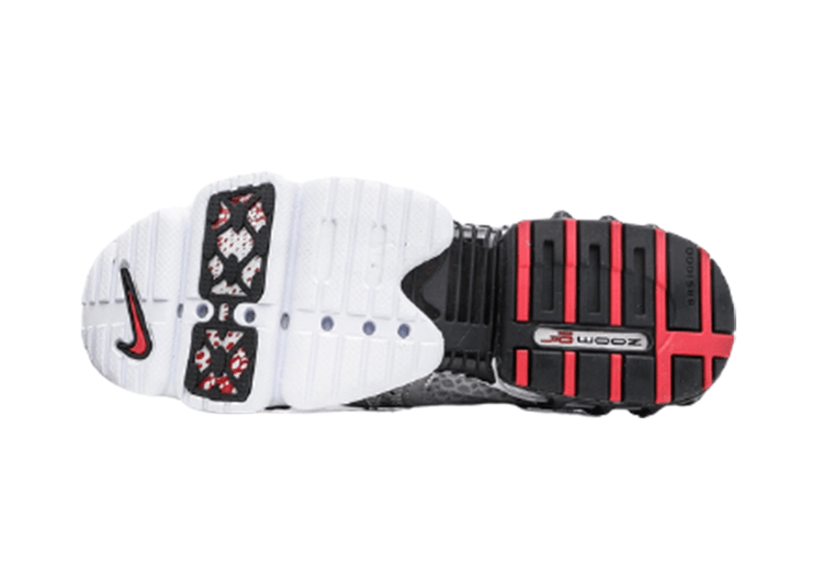 נעליי נייק-Nike x Stussy Air zoom- Silver & Black – תמונה 5