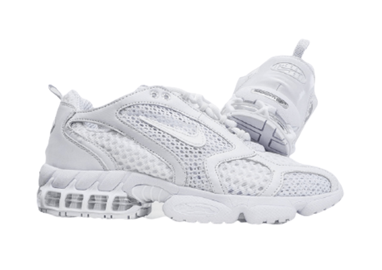 נעליי נייק-Nike x Stussy Air zoom - White – תמונה 7