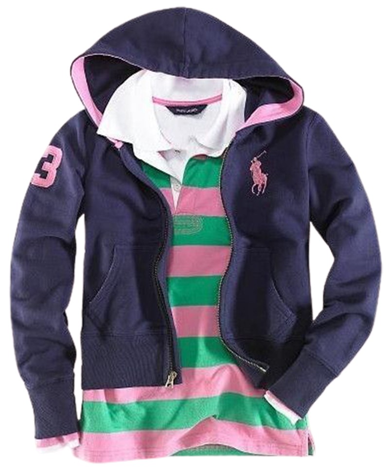 ראלף לורן-RALPH LAUREN HOODIES WOMEN'S - Cherry Pie & Pink