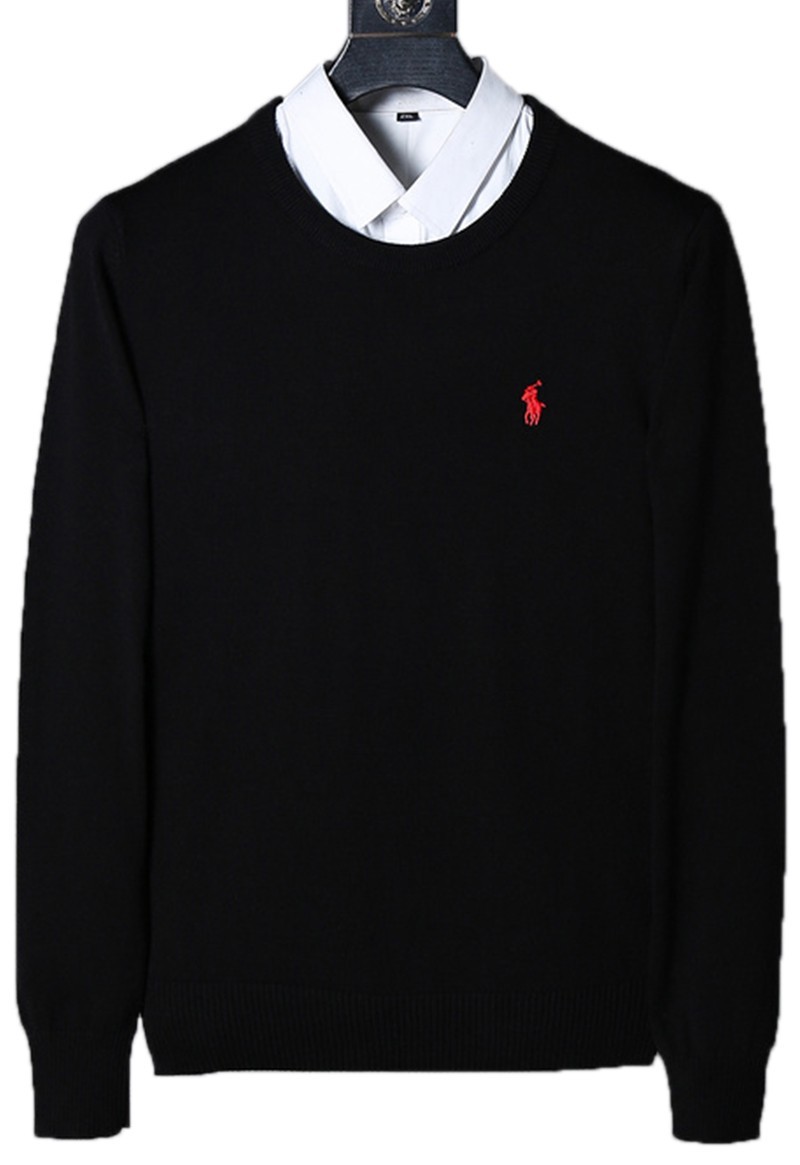 ראלף לורן-RALPH LAUREN SWETER MEN - Black