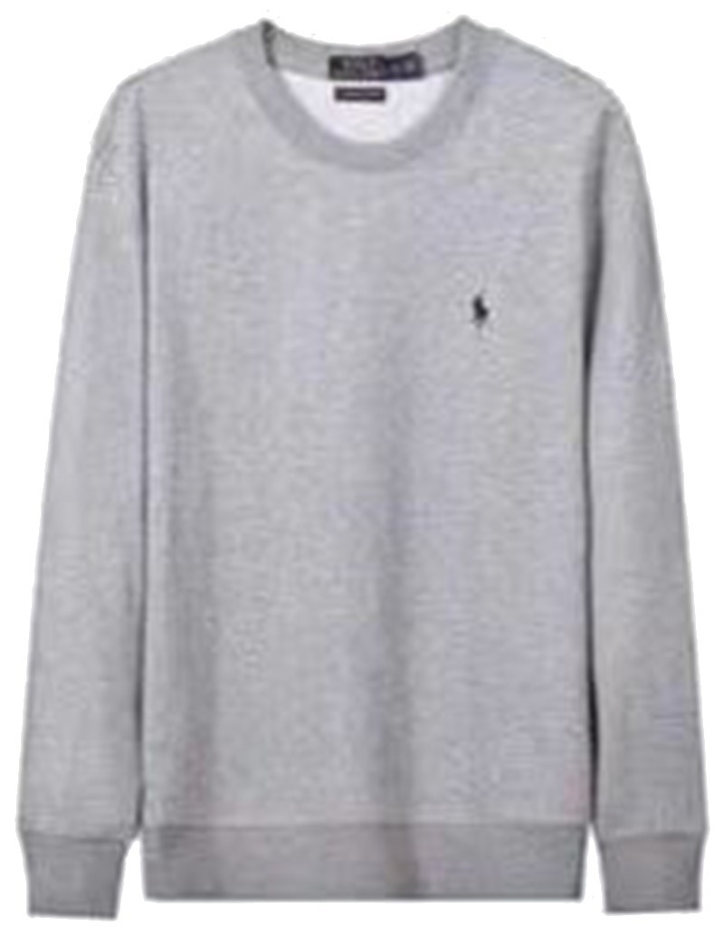 ראלף לורן-RALPH LAUREN SWETER MEN - Gray Black Logo