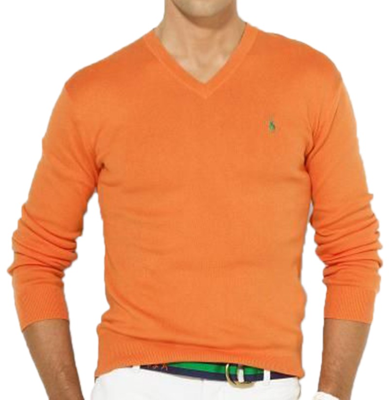 ראלף לורן-RALPH LAUREN SWETER MEN - ORG