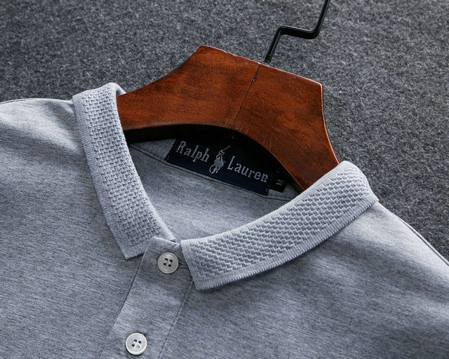 ראלף לורן-RALPH LAUREN POLO TSHIRT SHORT MEN'S - Gray – תמונה 10