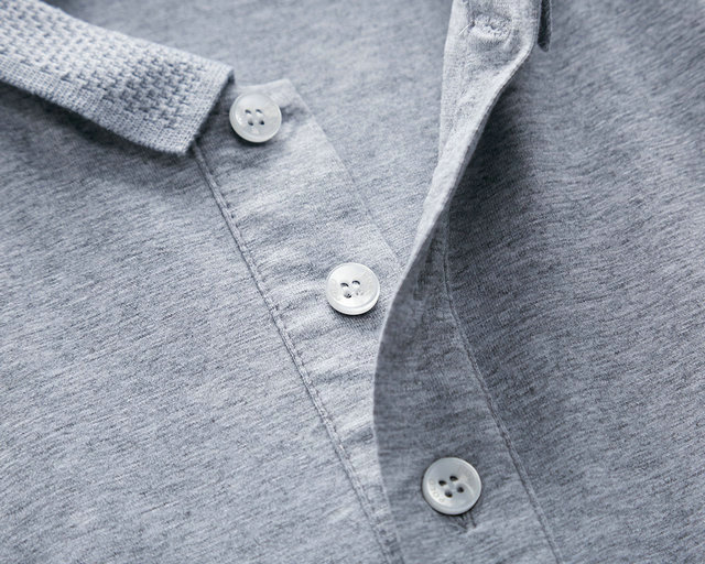 ראלף לורן-RALPH LAUREN POLO TSHIRT SHORT MEN'S - Gray – תמונה 8