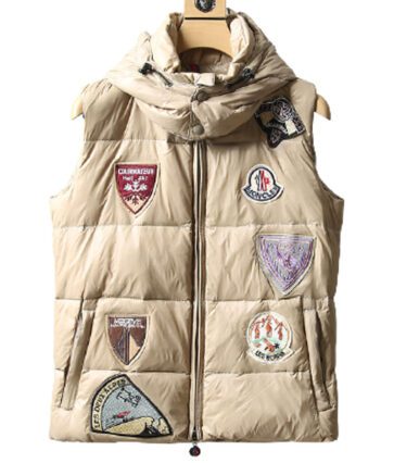 ווסט גברים ווסט-VEST MEN MONCLER - Double Spanish White