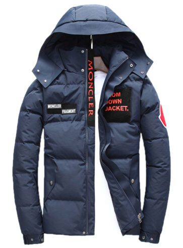 חליפה מונקלר-MONCLER SUIT - Navy blue