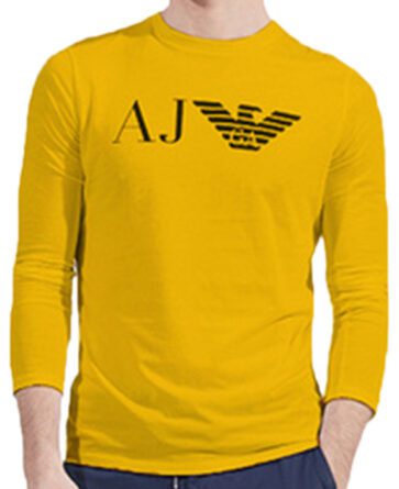 ארמני- ARMANI TSHIRT LONG MEN'S - Gamboge