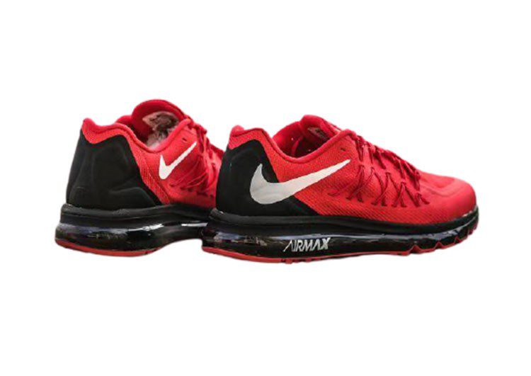 נעלי נייק-Nike Air Max 2015 - Coral Red & Marshland – תמונה 5