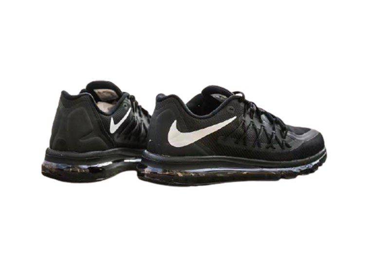 נעלי נייק-Nike Air Max 2015 - Melanzane & White Logo – תמונה 2