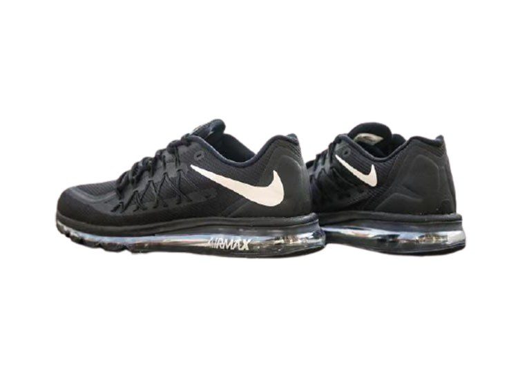 נעלי נייק-Nike Air Max 2015 - Nero & Silver Sand – תמונה 5