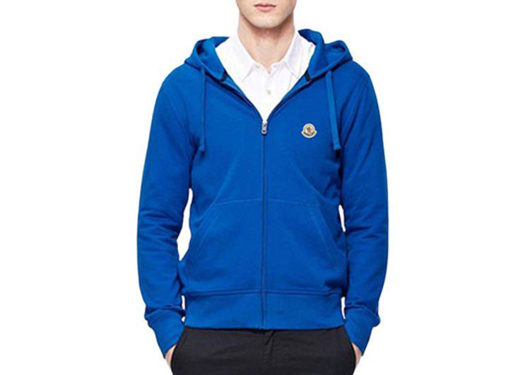 מונקלר-MONCLER HOODIES MEN’S - BLUE