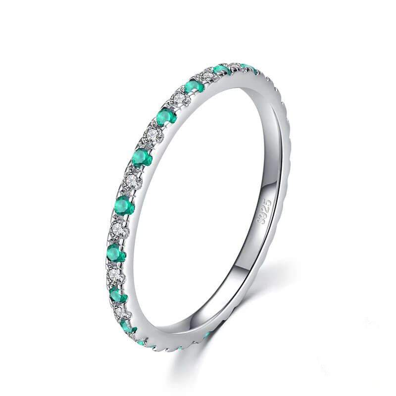 טבעת יוקרה-Silver Rings for Women 925 Sterling Jewelry Wedding