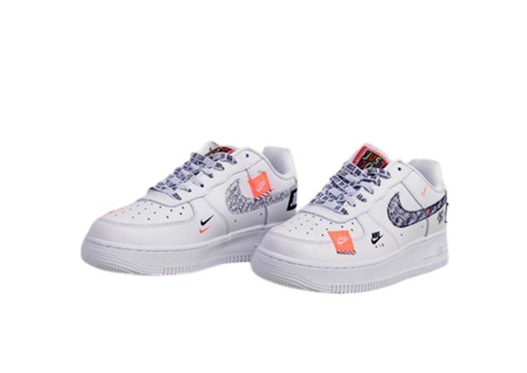 נעלי נייק -Nike Air Force 1 LOW TITAN WHITE-SALMON – תמונה 2