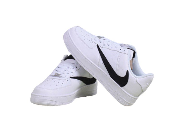 נעלי נייק -Nike Air Force 1 Low HAWKES BLUE-BLACK RUSSIAN – תמונה 4