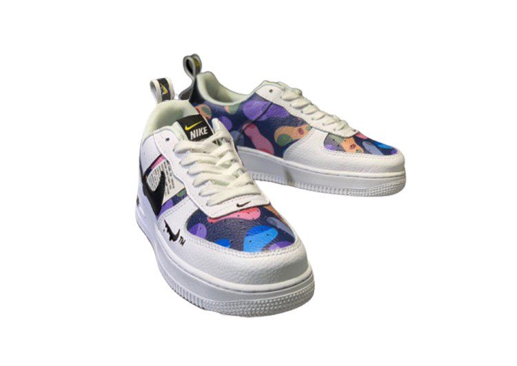 נעלי נייק -Nike Air Force 1 Low Light Grey – תמונה 2