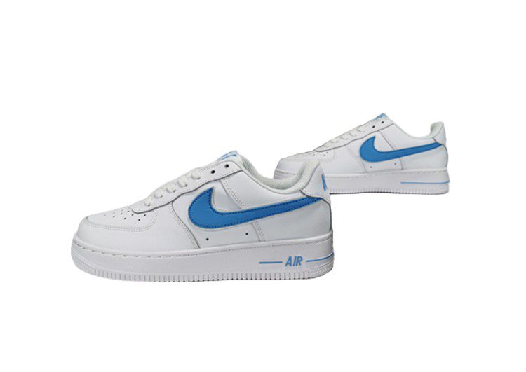 נעלי נייק -Nike Air Force 1 Low Lochmara – תמונה 2