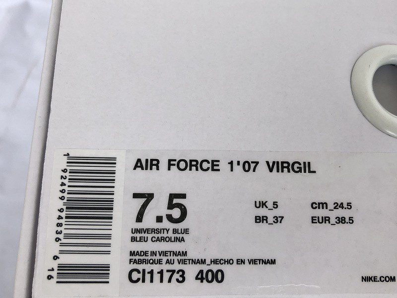 נעלי נייק -Nike Air Force 1 Low MARINER – תמונה 12
