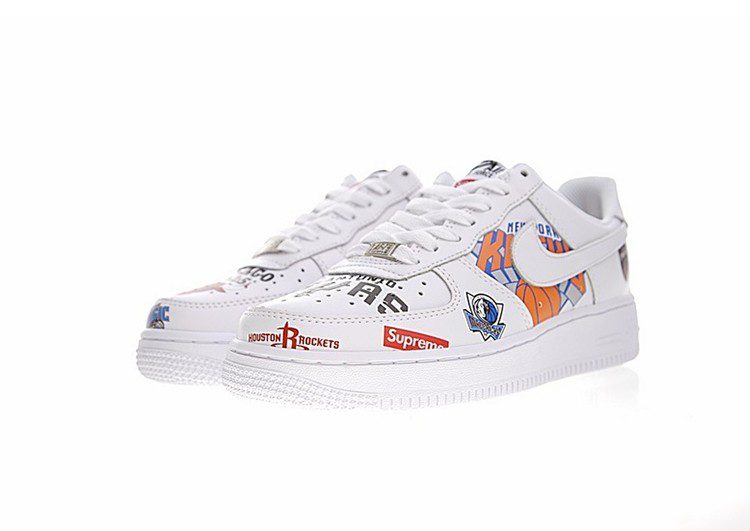 נעלי נייק -Nike Air Force 1 Low PORSCHE-WHITE LILAC – תמונה 3
