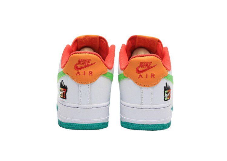 נעלי נייק -Nike Air Force 1 Low SUNSET ORANGE – תמונה 5