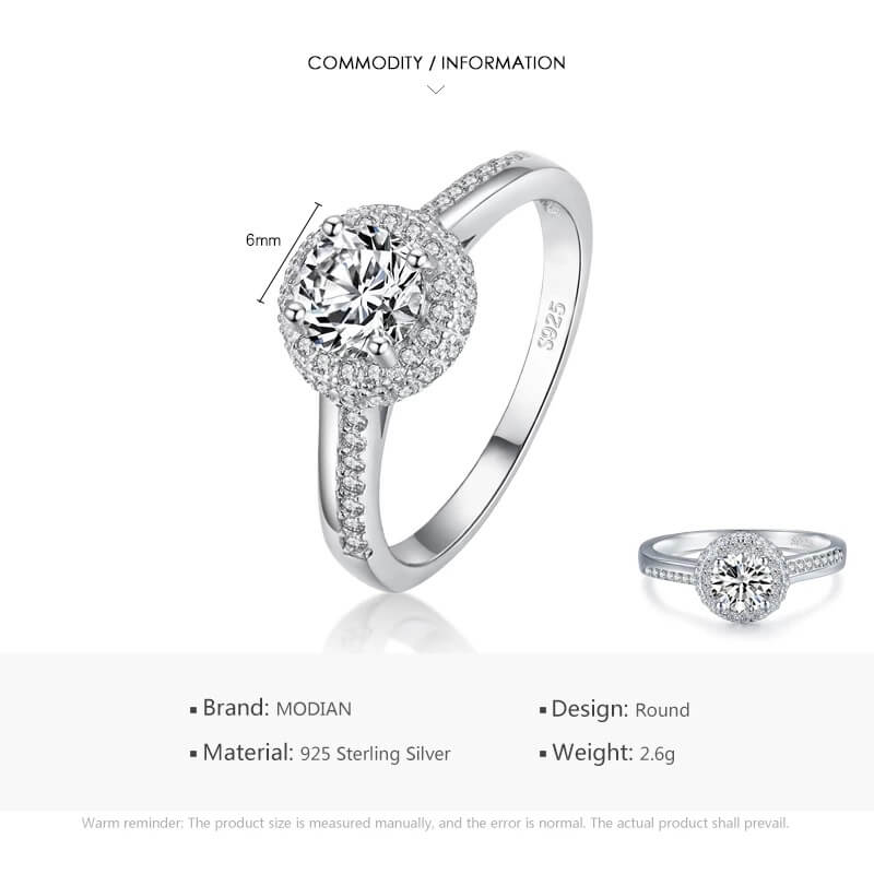 טבעת יוקרה-Silver Rings For Women Fine Jewelry – תמונה 3