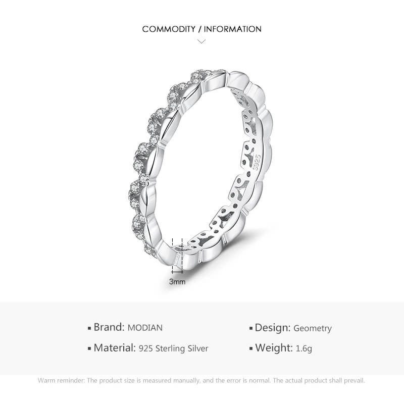 טבעת יוקרה-selver Rings For Women Real 925 Sterling – תמונה 3