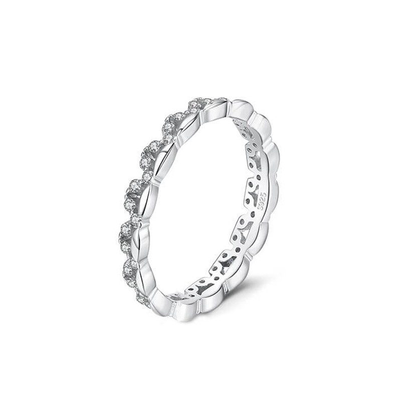 טבעת יוקרה-selver Rings For Women Real 925 Sterling