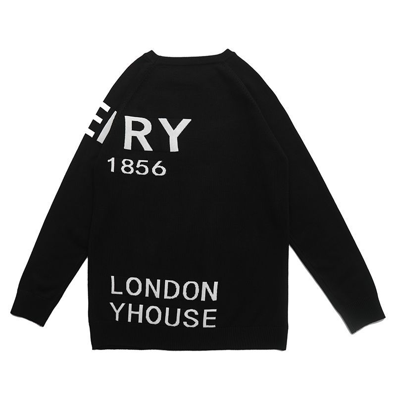 ברברי - BURBERRY SWETER - Black & White – תמונה 6