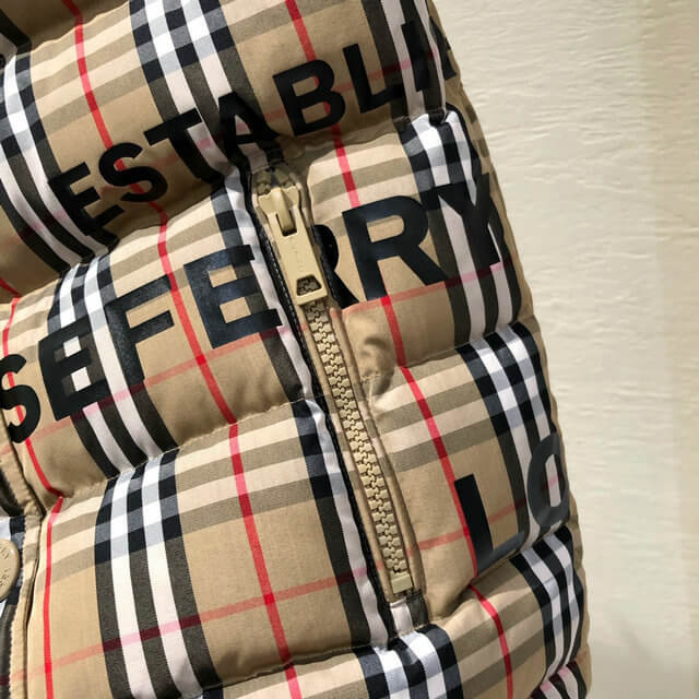 ברברי - BURBERRY VEST- Sandrift & Black – תמונה 8