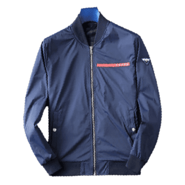 פראדה-PRADA- JECKET - Navy Blue & Red