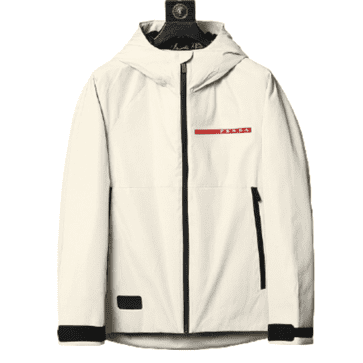 פראדה-PRADA- JECKET - White Red