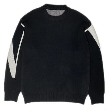 ולנטינו-VALENTINO SWETER - Black & White