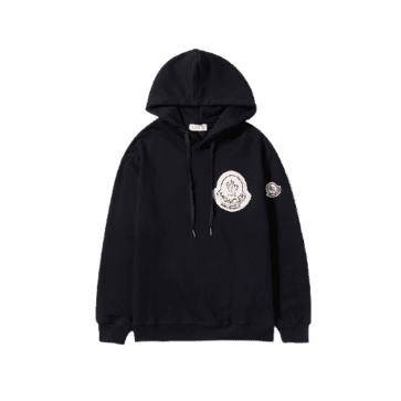 מונקלר-MONCLER HOODIES MEN’S - Black