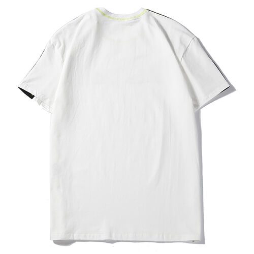 פנדי - FENDI TSHIRT MEN - White & Mindaro – תמונה 2